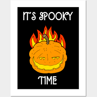 It's Spooky Time Halloween Posters and Art